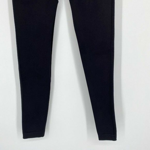 Spanx Look At Me Now Shaping Seamless Crop Leggings High Rise Black Size Medium - Picture 3 of 10